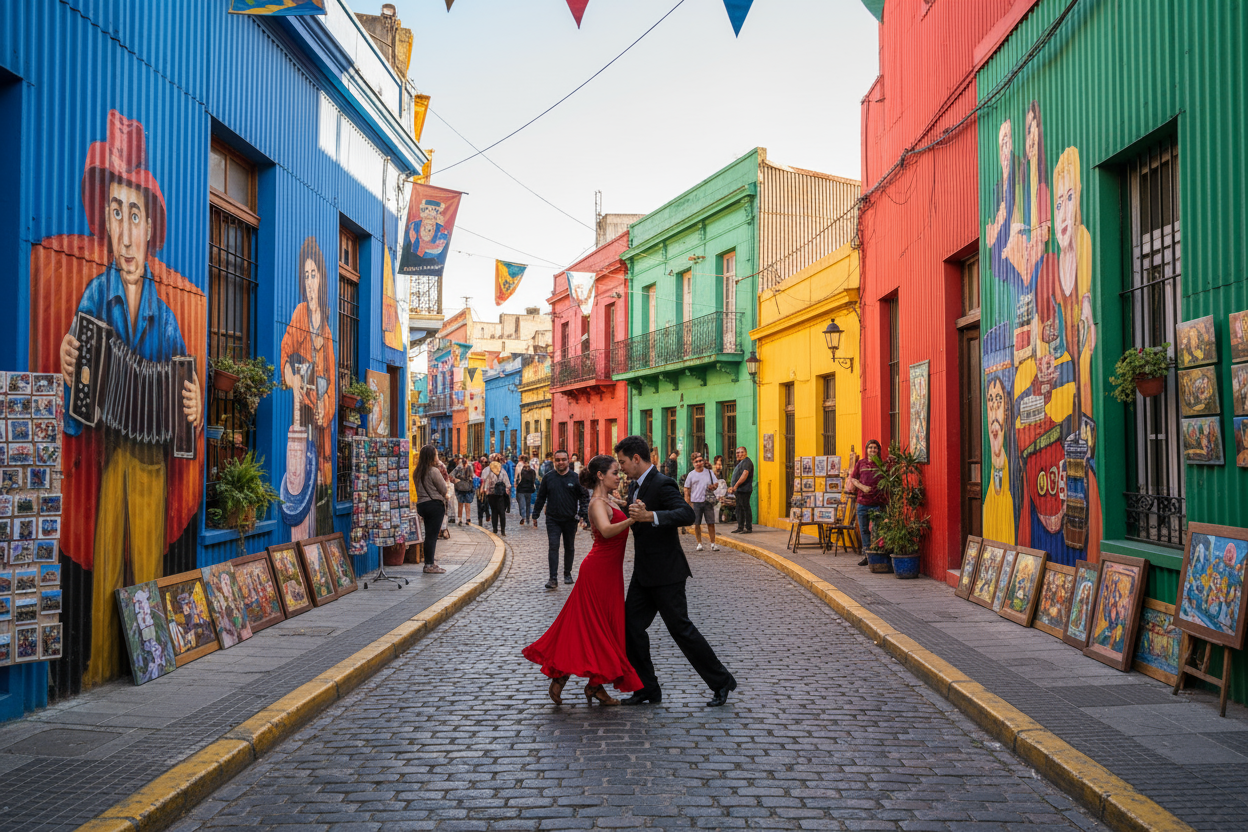 caminito street buenos aires