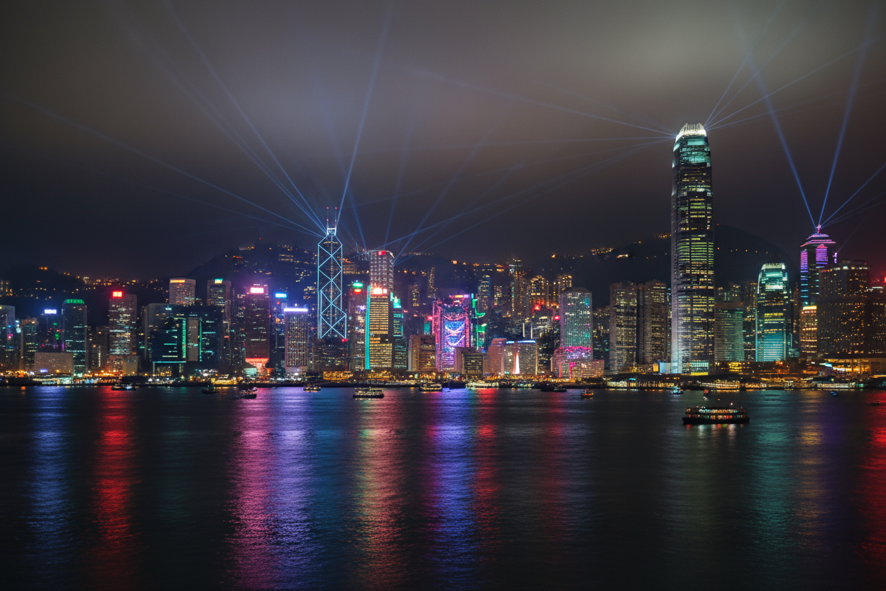 hong kong symphony of lights