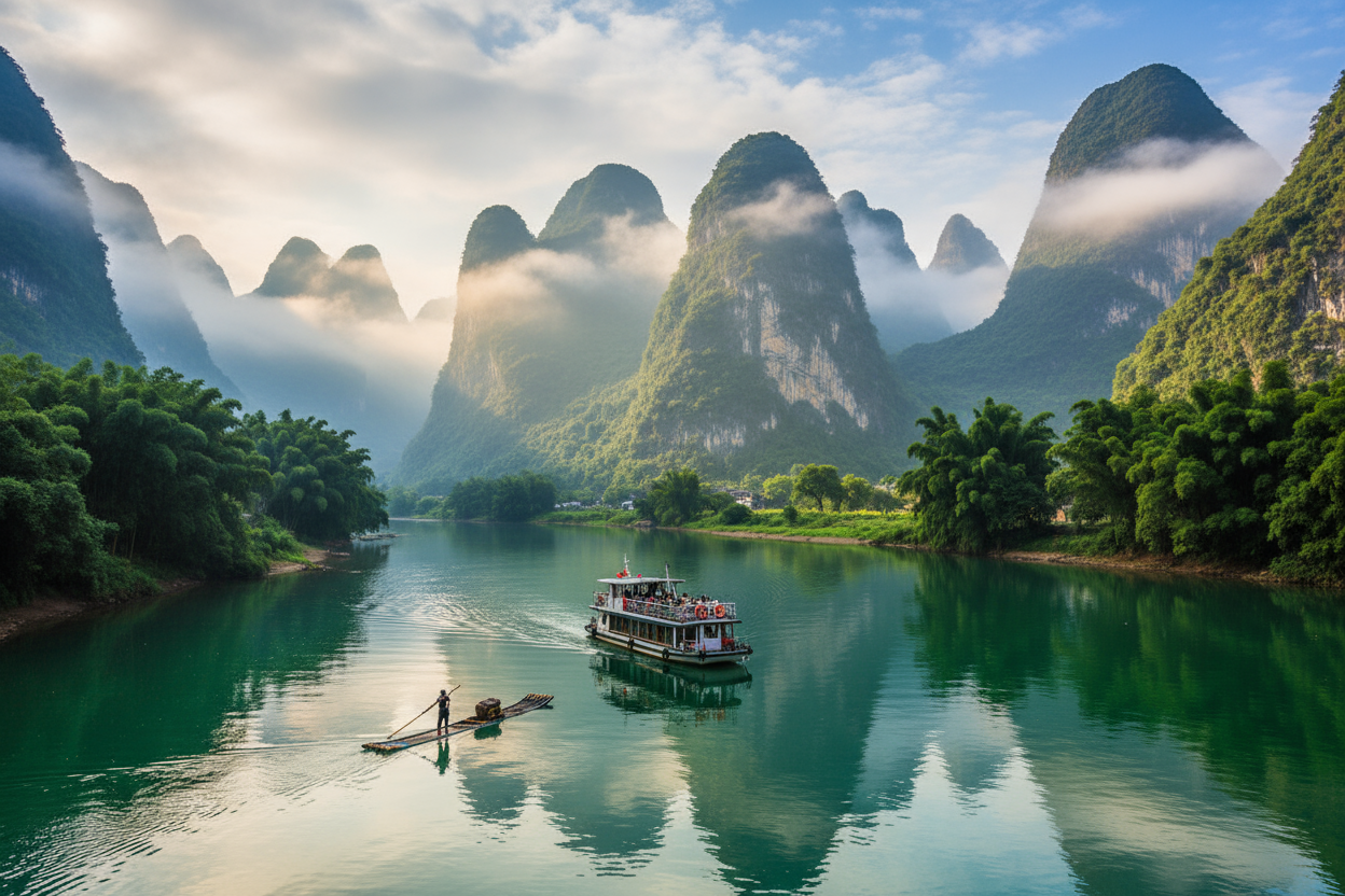 Li River cruise guilin