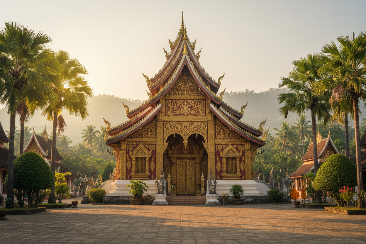 luang prabang temple