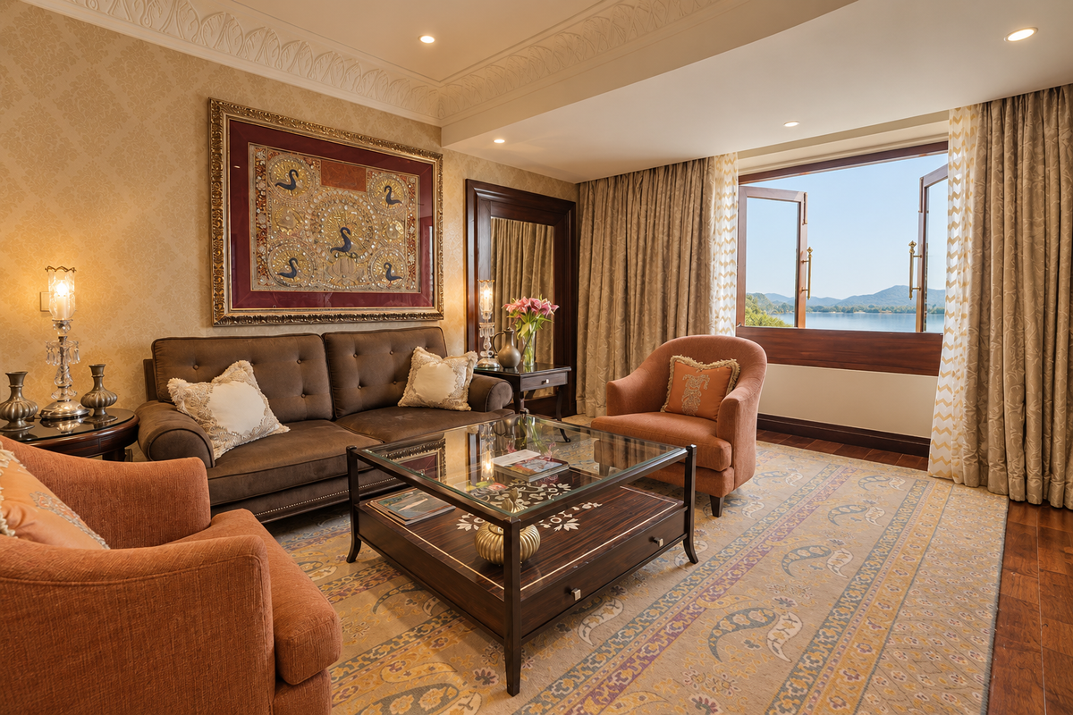 The Leela Palace Udaipur - Luxury Suite